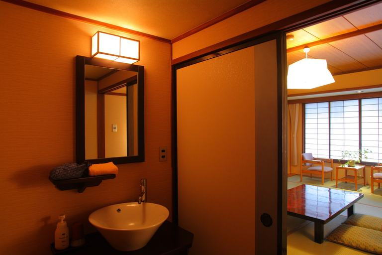 Bathroom 4, Kaidou Roman Onyado Tsutaya, Kiso