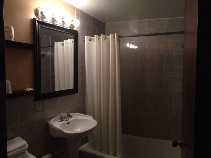 Bathroom 5, Moonlite Motel Niagara Falls, Niagara