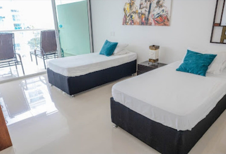 Bedroom 5, 2ME-4 APARTAMENTO DE 2 ALC FRENTE AL MAR, Cartagena de Indias