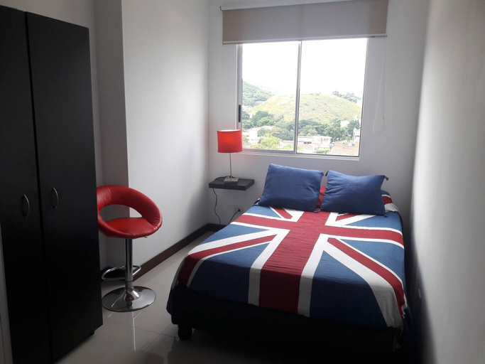 Bedroom 2, Luxurious Apartment in Front of the Chipichape Shopping Center, Yumbo