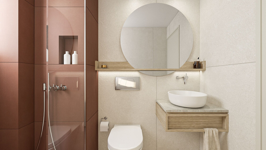 Bathroom 5, Falasarna beach Studios  & Apartments, Crete
