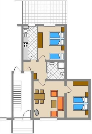 Bedroom 4, Reiter- und Ferienhof Redder, Höxter
