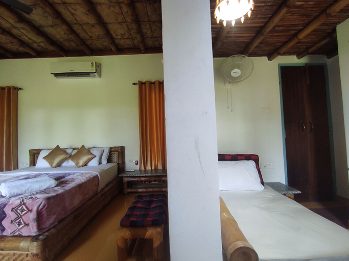 Bedroom 3, Homocation Sikhiri Cottages, Baksa