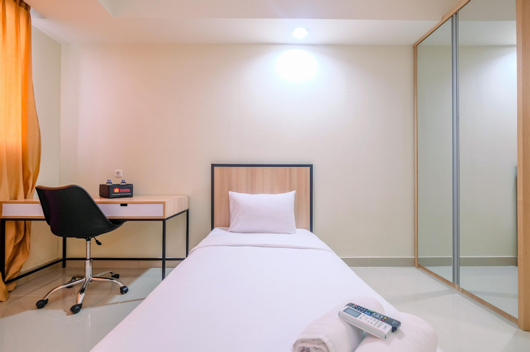 Bedroom 1, Nice Studio At Evenciio Margonda Apartment, Depok