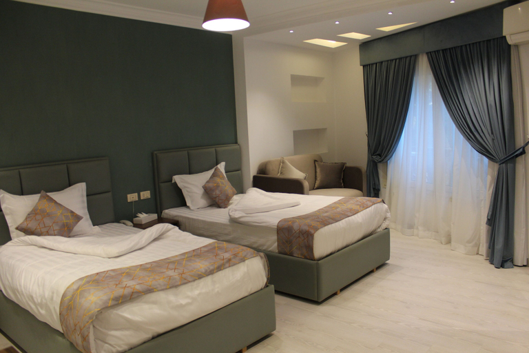 Bedroom 2, Jasmine Pyramids Hotel, Al-Ahram