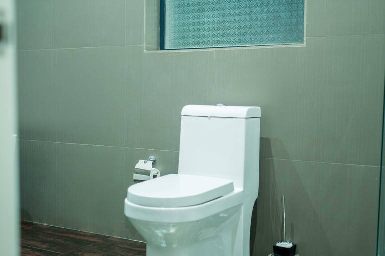 Bathroom 5, Ezulwini Villa Hotel, Harare