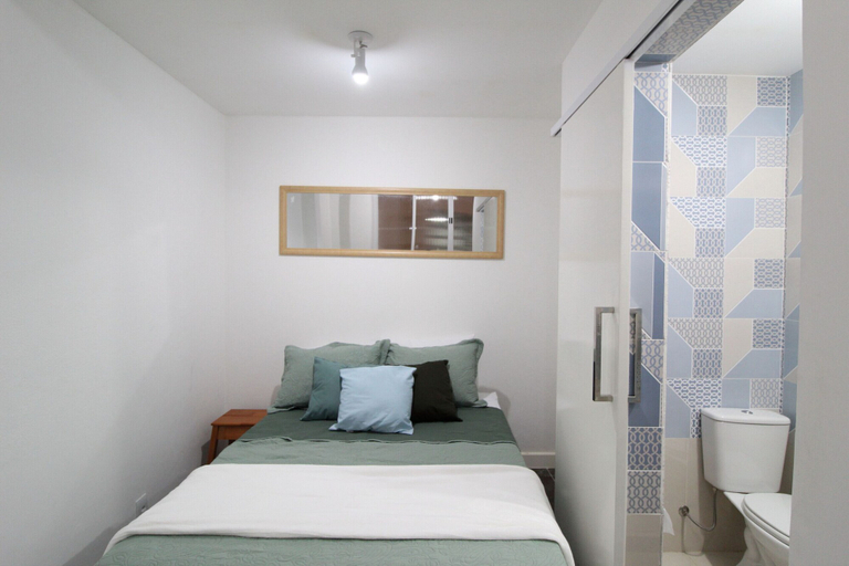 Bedroom 5, フラット イン コパカバーナ 4 ミニッツ フロム ザ ビーチ SF704, Rio de Janeiro