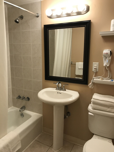 Bathroom 4, Moonlite Motel Niagara Falls, Niagara