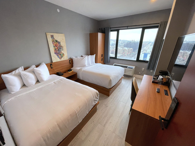 Bedroom 3, Liberty View Brooklyn hotel, New York