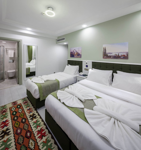 Bedroom 3, Obahan Hotel, Fatih