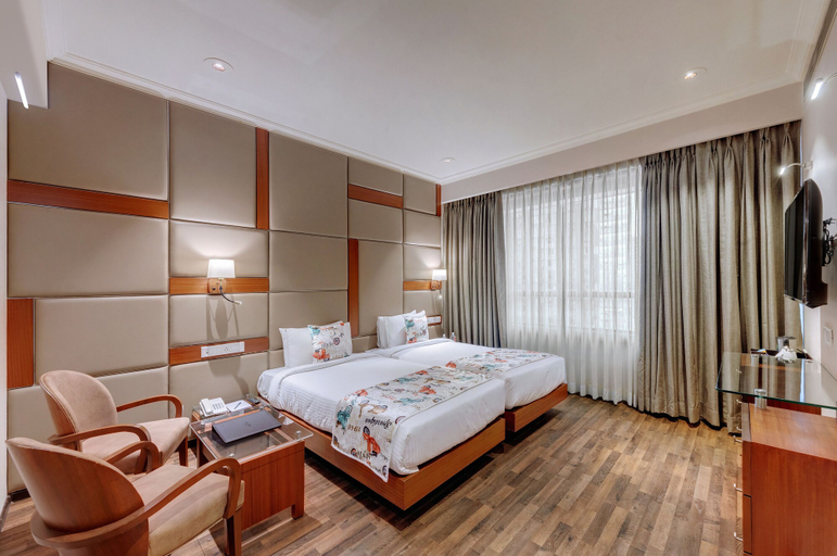 Bedroom 3, Adiva Residency Beacon, Grant Road, Mumbai, Mumbai City