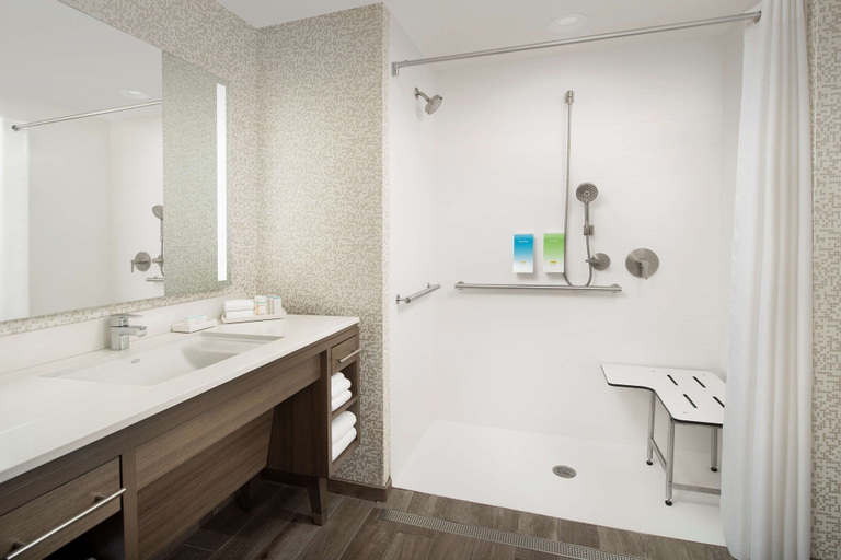 Bathroom 4, Home2 Suites by Hilton Owings Mills, Baltimore