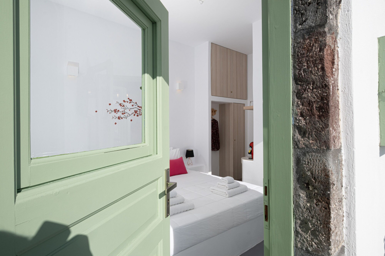 Bedroom 3, White Orchid Cave House & Studio, South Aegean