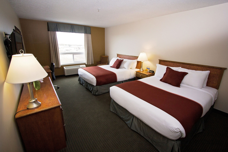 Bedroom 3, Service Plus Inns & Suites Drayton Valley, Division No. 11