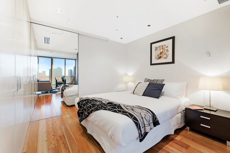 Bedroom 3, Corporate Keys - Freshwater Place, Melbourne
