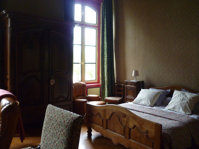 Bedroom 2, Chateau de Vallègue, Haute-Garonne