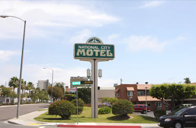Exterior & Views 1, National City Motel, San Diego