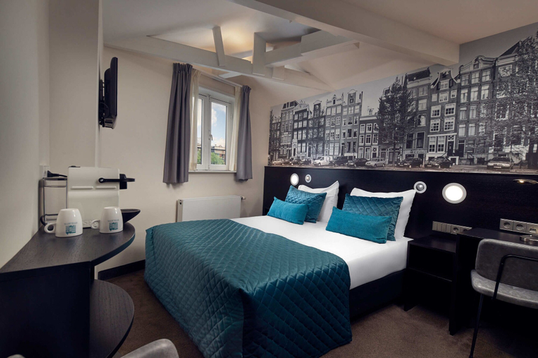 Bedroom 3, Singel Hotel Amsterdam, Amsterdam
