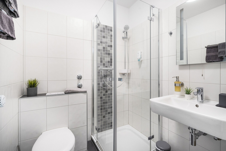 Bathroom 5, Hotel Marktterrassen, Rhein-Sieg-Kreis
