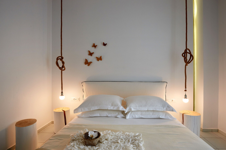 Bedroom 3, Akrogiali Beach Hotel Apartments, Crete