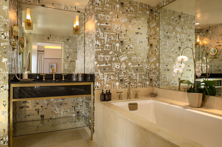 Bathroom 5, Sunset Tower Hotel, Los Angeles