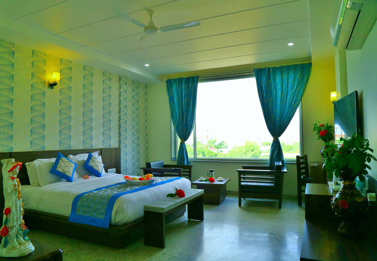 Bedroom 3, Rubystone Shiv Vilas Palace, Bharatpur