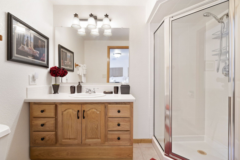 Bathroom 4, Parkside Gardens | Shady Private Yard W/ Hot Tub!, Larimer