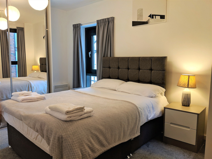 Bedroom, Brewery Village Apart Baltic Triangle, Sefton