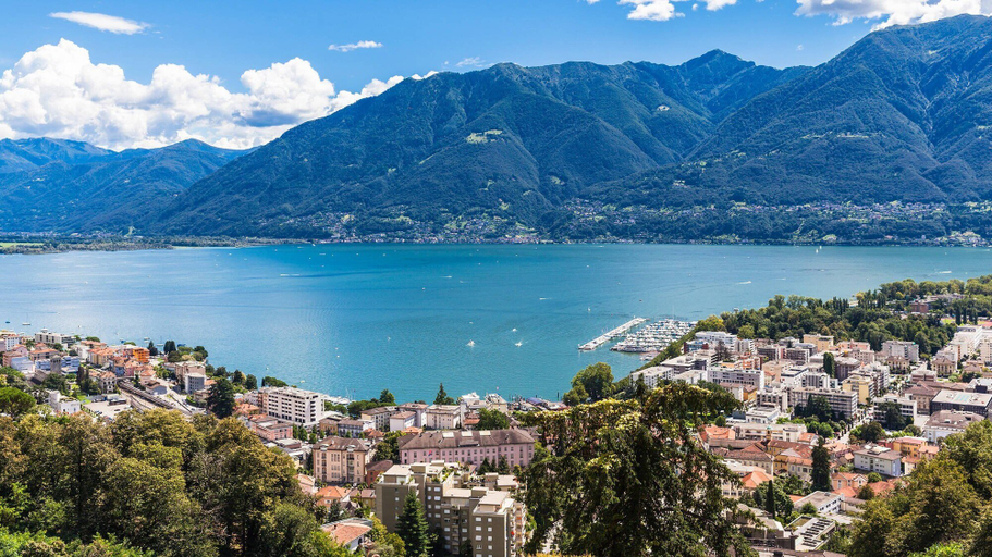 Property map, Garden Jewel Design Apartment, Locarno