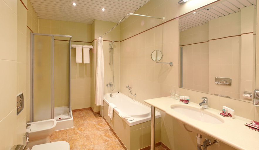 Bathroom 5, Borodino Hotel, North-Eastern
