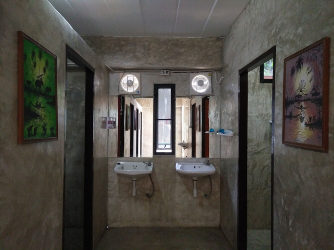 Bathroom 3, Happy House Backpacker - Hostel, Pai