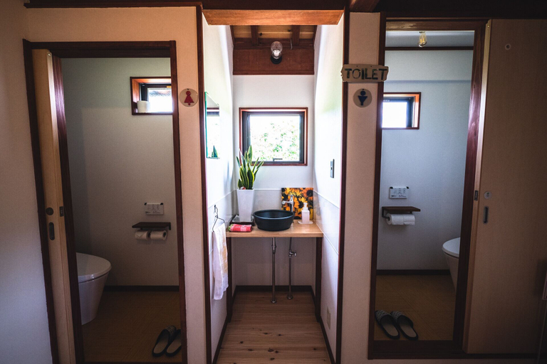 Bathroom 5, Kominka Guesthouse Himawari, Mine