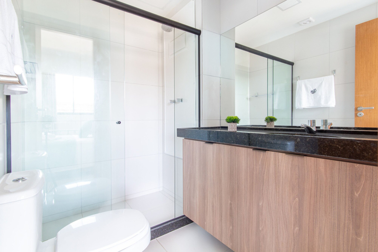 Bathroom, Mana Beach Experience B306 - Carpediem, Ipojuca