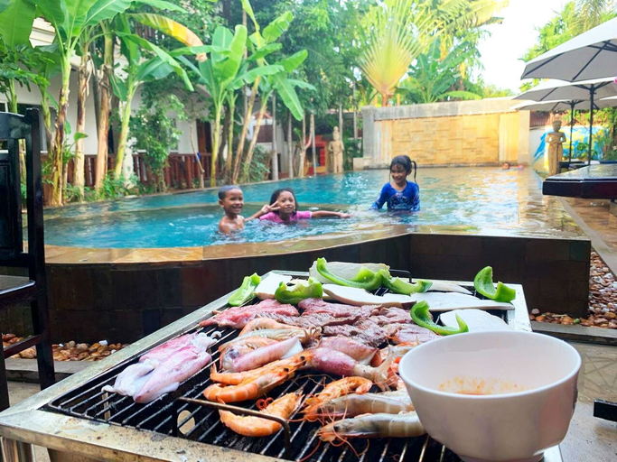 Food & Drinks, Lucky Courtyard Boutique Pool Villa, Siem Reap