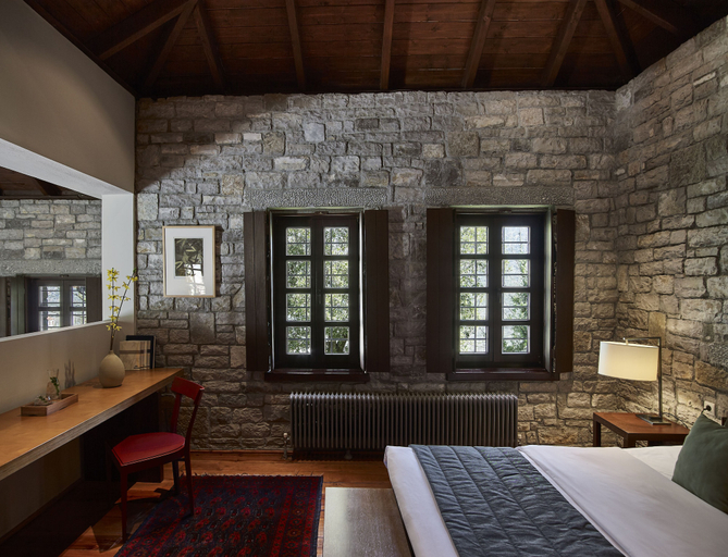 Bedroom 4, Aristi Mountain Resort and Villas, Epirus