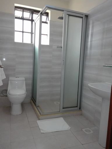 Bathroom, Ramata Greens Apartment, Ruaraka