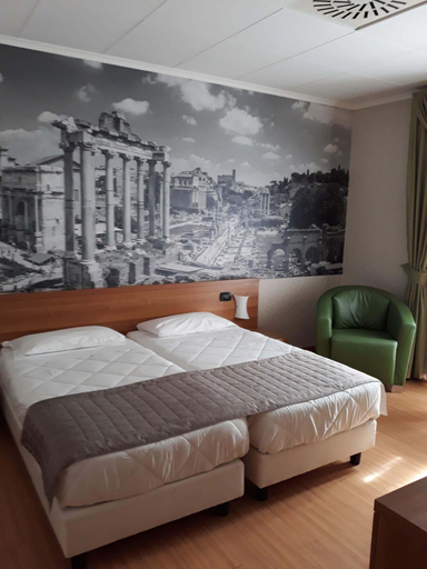 Bedroom 2, Ele Green Park Hotel Pamphili, Roma