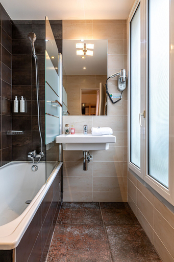 Bathroom 4, Hotel Ariane Montparnasse by Patrick Hayat, Paris