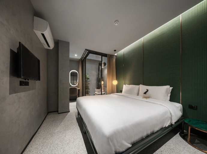 Bedroom 3, Goose Living Bangkok BTS Phra Khanong, Wattana