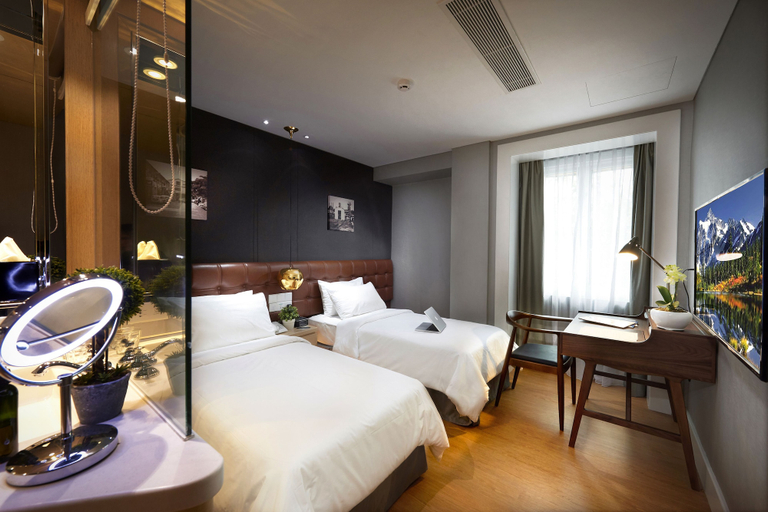 Bedroom 3, Kingwood Boutique Hotel Miri, Miri