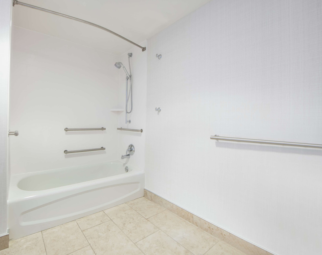 Bathroom 4, Hilton Garden Inn BWI Airport, Anne Arundel