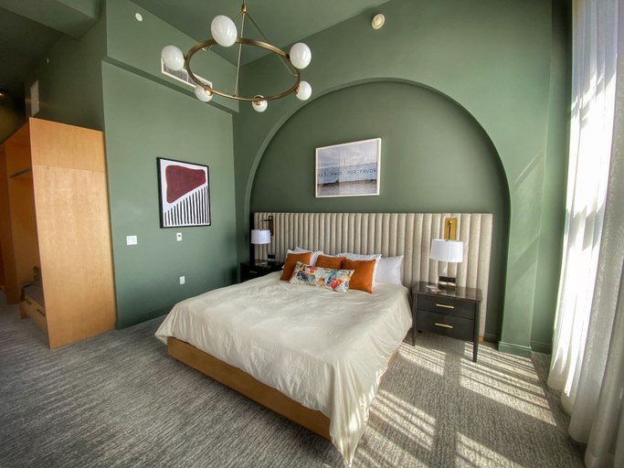 Bedroom 2, Kinn Guesthouse Downtown, Milwaukee