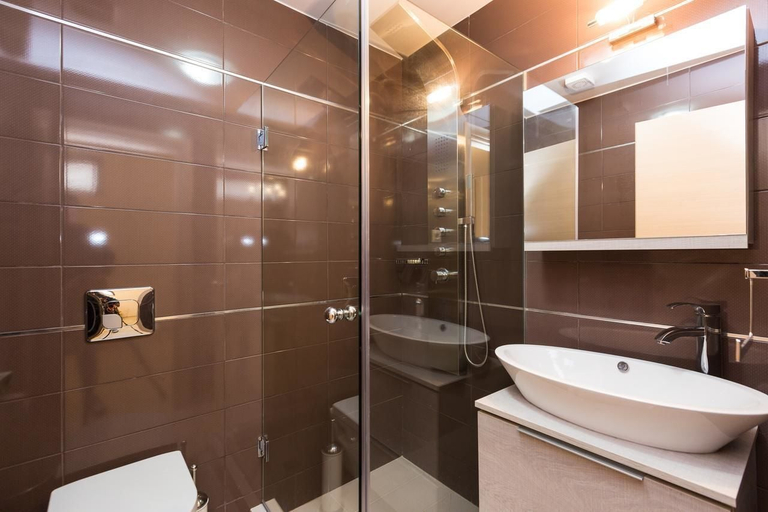 Bathroom 3, Levanta Luxury Stone Villa, Crete
