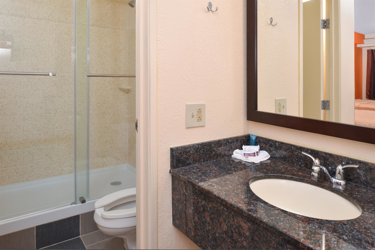 Bathroom 4, Americas Best Value Inn Pittsburgh Airport, Allegheny