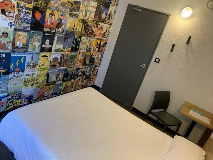 Bedroom 2, hotelF1 Villepinte, Seine-Saint-Denis