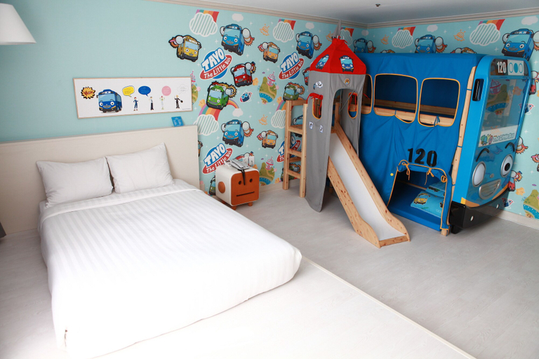 Bedroom 4, Hotel Miranda, Icheon