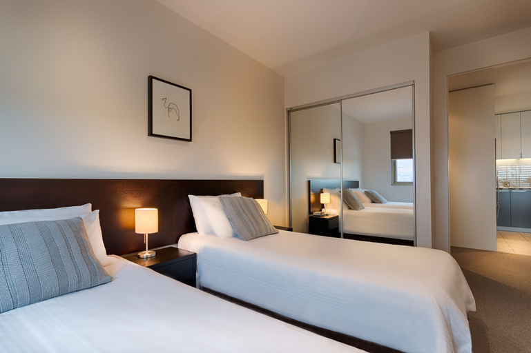 Bedroom 2, Caroline Serviced Apartments Brighton, Melbourne