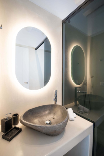 Bathroom 4, Villa Petra Mare with Swimming pool, South Aegean