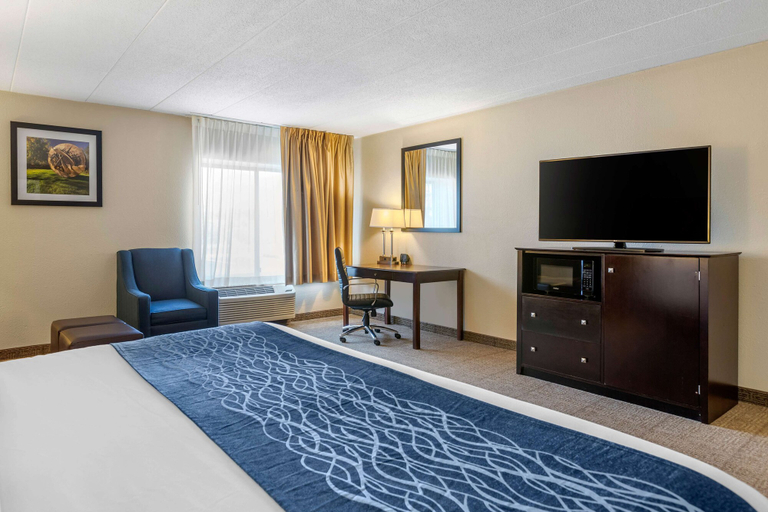 Bedroom 4, Comfort Inn Grand Rapids Airport, Kent