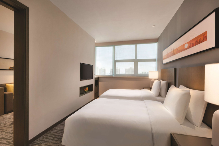 Bedroom 2, Hyatt House Yinchuan Yuecaicheng, Yinchuan